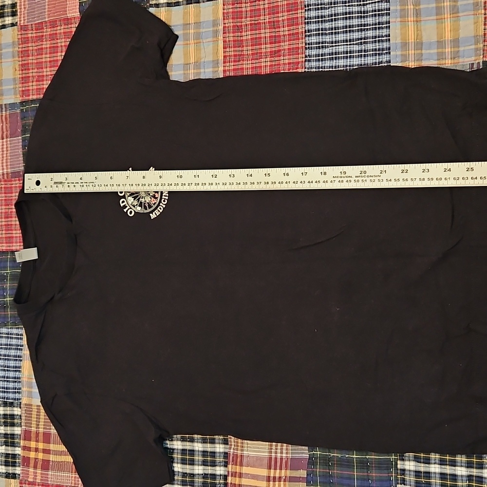 EUC Old Crow Medicine Show Next Level Apparel Black Graphic Tee M - Picture 2 of 6